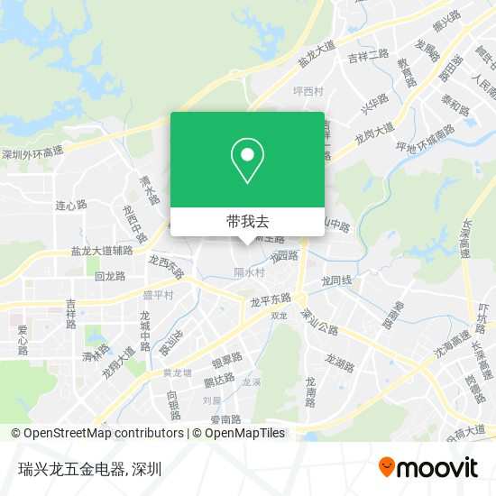 瑞兴龙五金电器地图