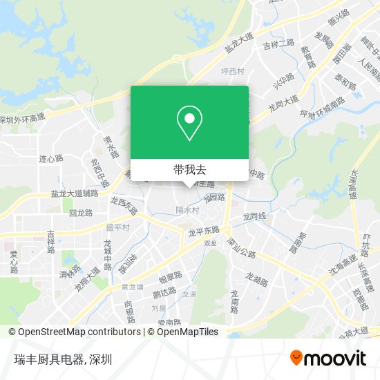 瑞丰厨具电器地图