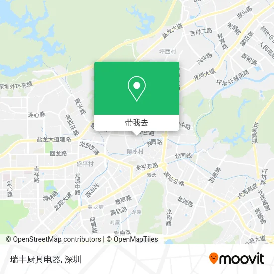 瑞丰厨具电器地图