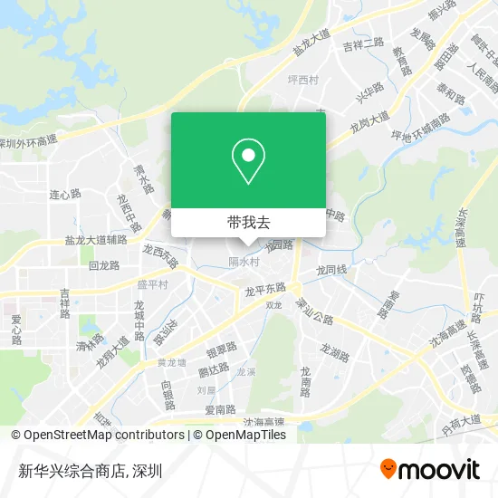 新华兴综合商店地图