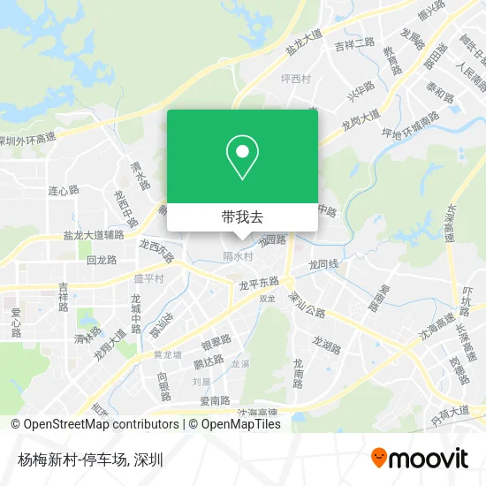 杨梅新村-停车场地图