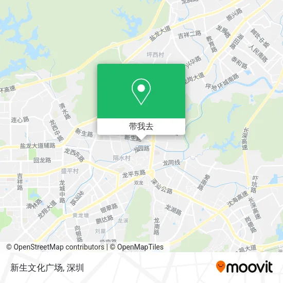 新生文化广场地图