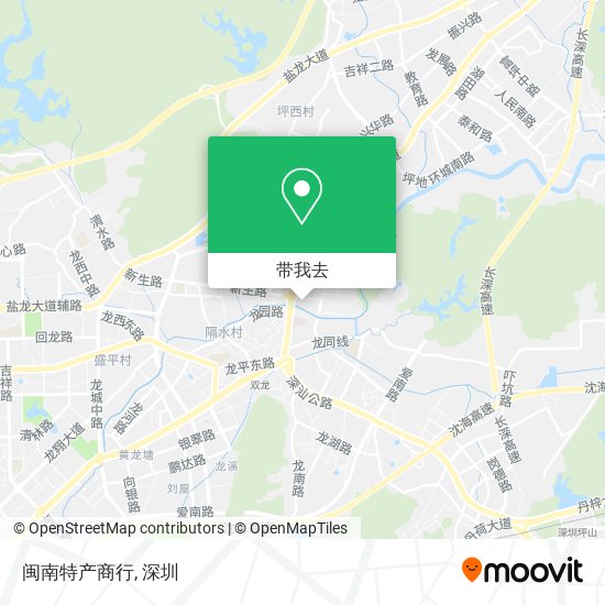 闽南特产商行地图
