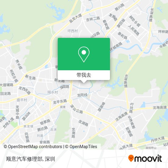 顺意汽车修理部地图