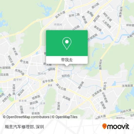 顺意汽车修理部地图