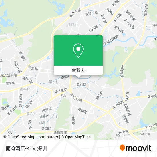 丽湾酒店-KTV地图