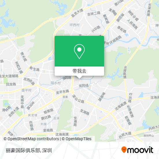 丽豪国际俱乐部地图