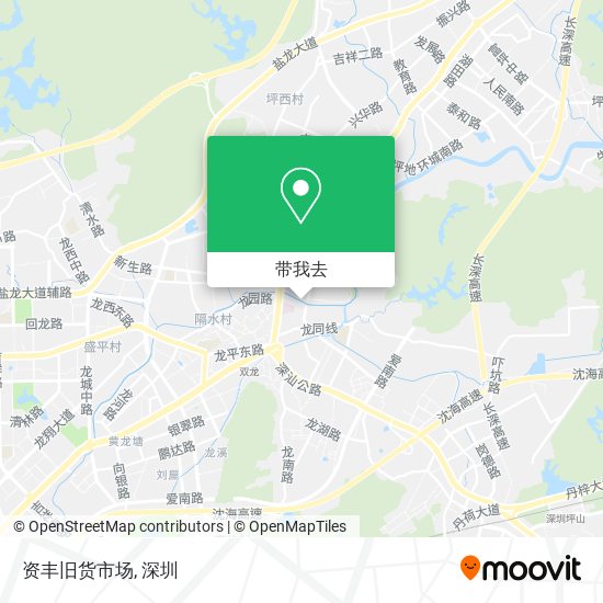 资丰旧货市场地图