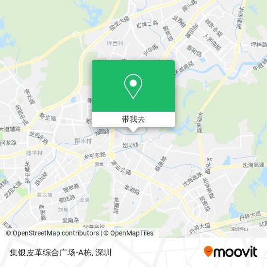 集银皮革综合广场-A栋地图