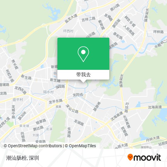 潮汕肠粉地图