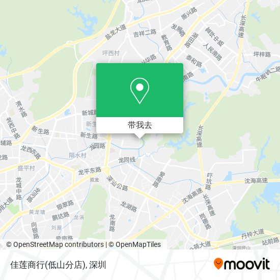 佳莲商行(低山分店)地图
