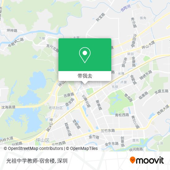 光祖中学教师-宿舍楼地图