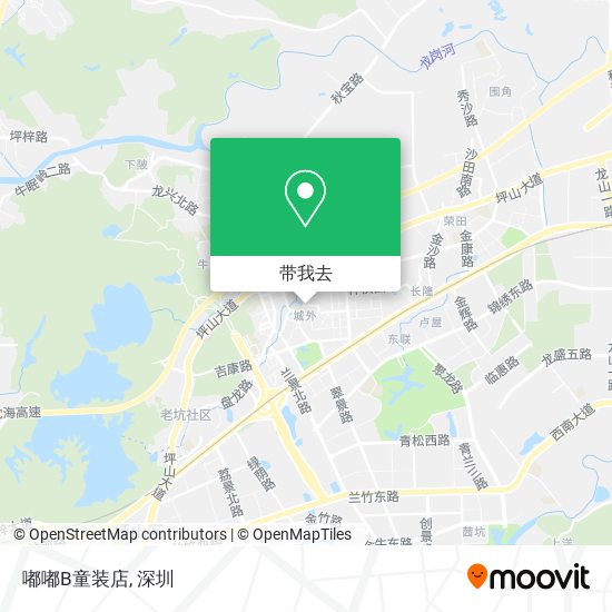 嘟嘟B童装店地图