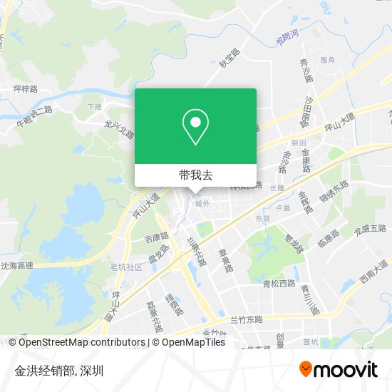 金洪经销部地图