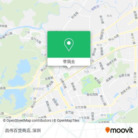昌伟百货商店地图