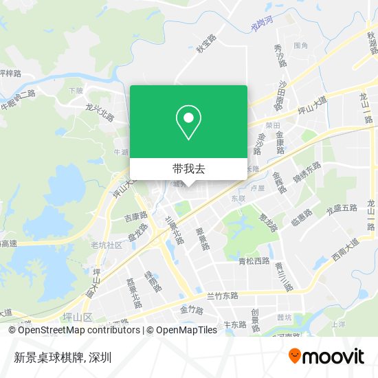 新景桌球棋牌地图