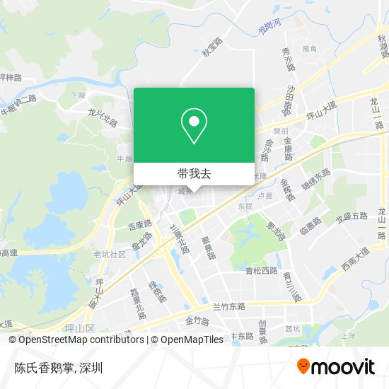 陈氏香鹅掌地图