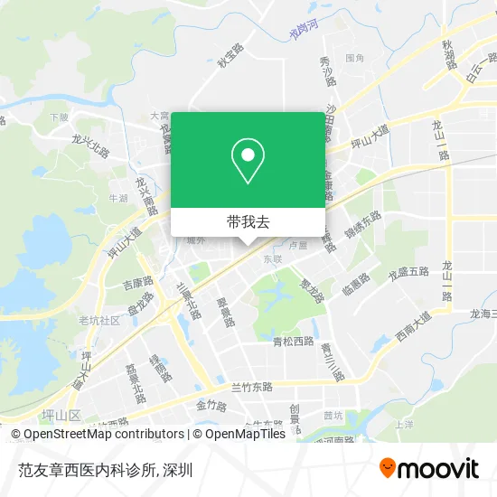 范友章西医内科诊所地图