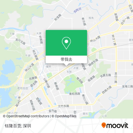 钰隆百货地图