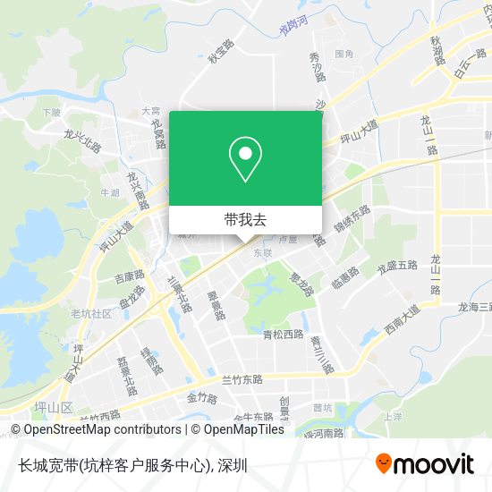 长城宽带(坑梓客户服务中心)地图