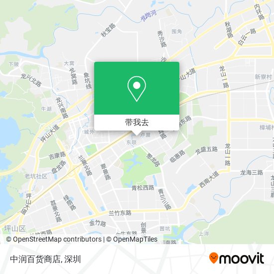 中润百货商店地图