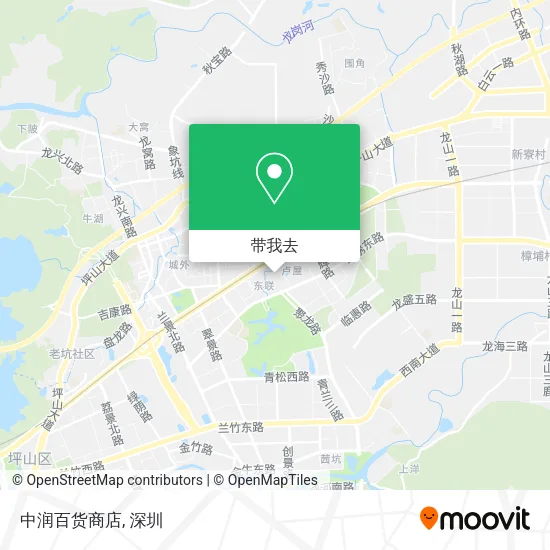 中润百货商店地图