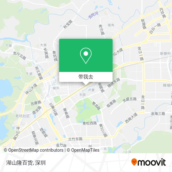 湖山隆百货地图