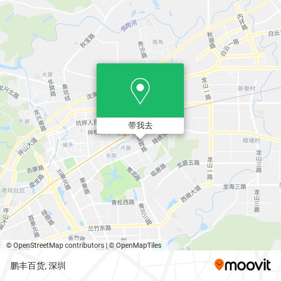 鹏丰百货地图