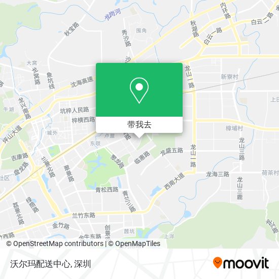 沃尔玛配送中心地图