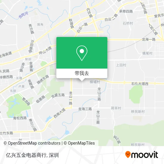 亿兴五金电器商行地图