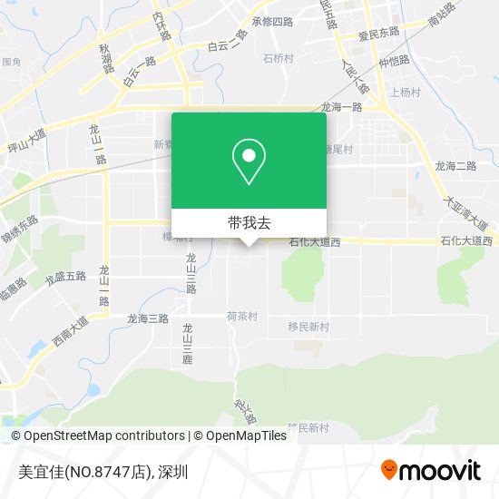 美宜佳(NO.8747店)地图