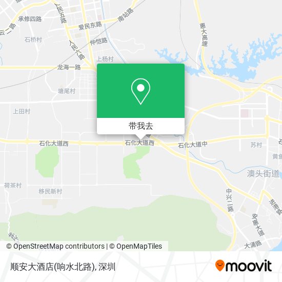 顺安大酒店(响水北路)地图