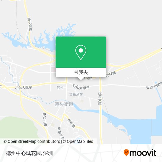 德州中心城花园地图