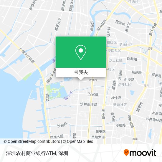 深圳农村商业银行ATM地图
