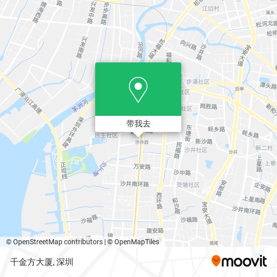 千金方大厦地图