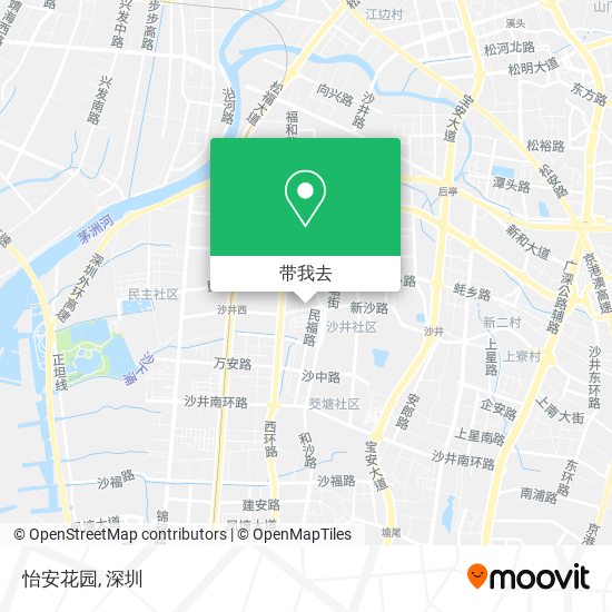 怡安花园地图
