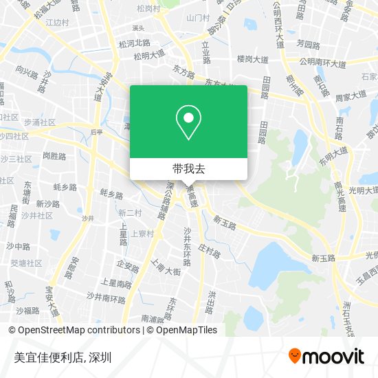 美宜佳便利店地图