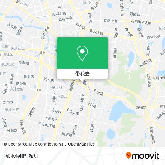 银梭网吧地图