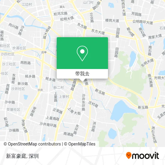 新富豪庭地图