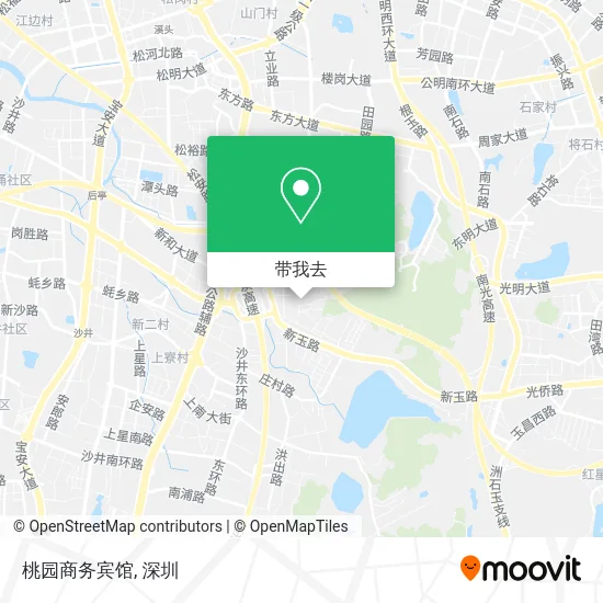 桃园商务宾馆地图