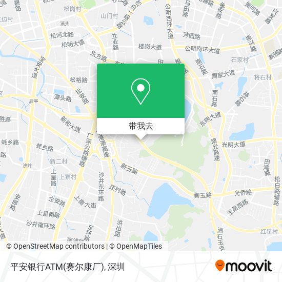 平安银行ATM(赛尔康厂)地图