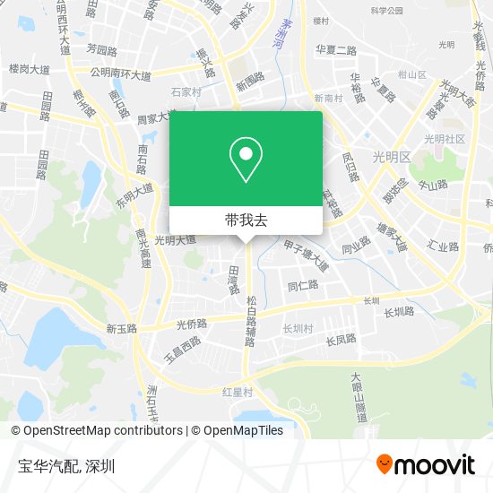 宝华汽配地图