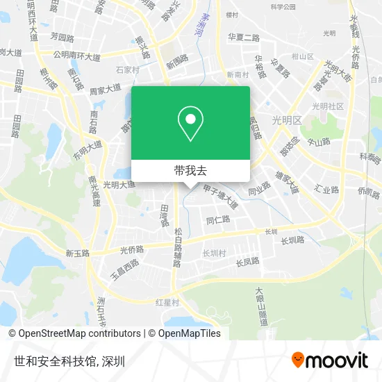 世和安全科技馆地图