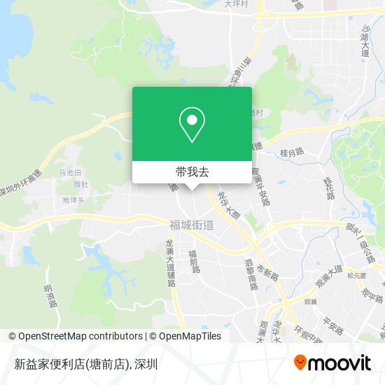 新益家便利店(塘前店)地图