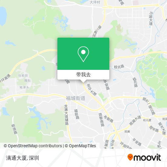满通大厦地图