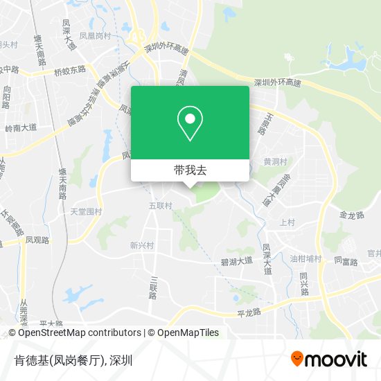 肯德基(凤岗餐厅)地图