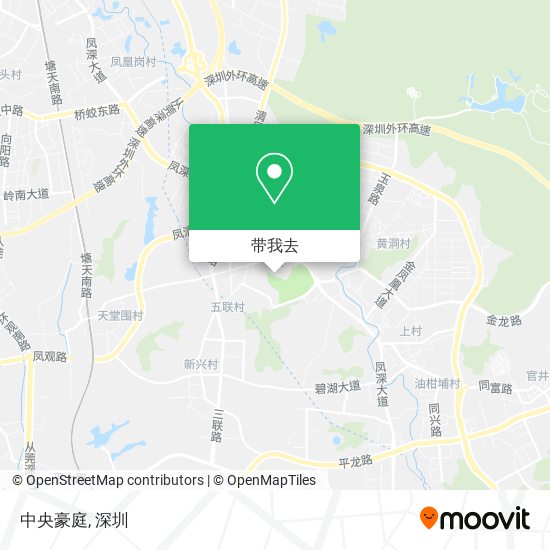 中央豪庭地图