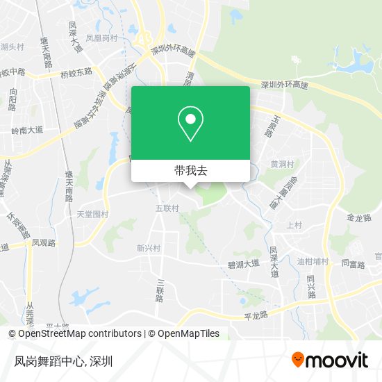 凤岗舞蹈中心地图