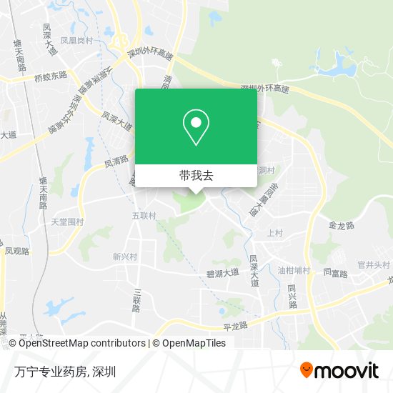 万宁专业药房地图