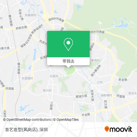 首艺造型(凤岗店)地图